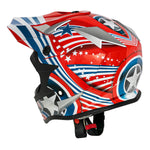 VCAN VX38 Adults ATV Motorcross Offroad Dirt Bike Motorcycle Downhill Helmet with Goggle DOT Approved