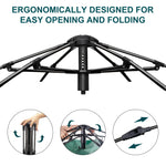 anngrowy 2 Person Pop Up Camping Tent, Waterproof, Windproof, Lightweight, Portable, 82.55947in