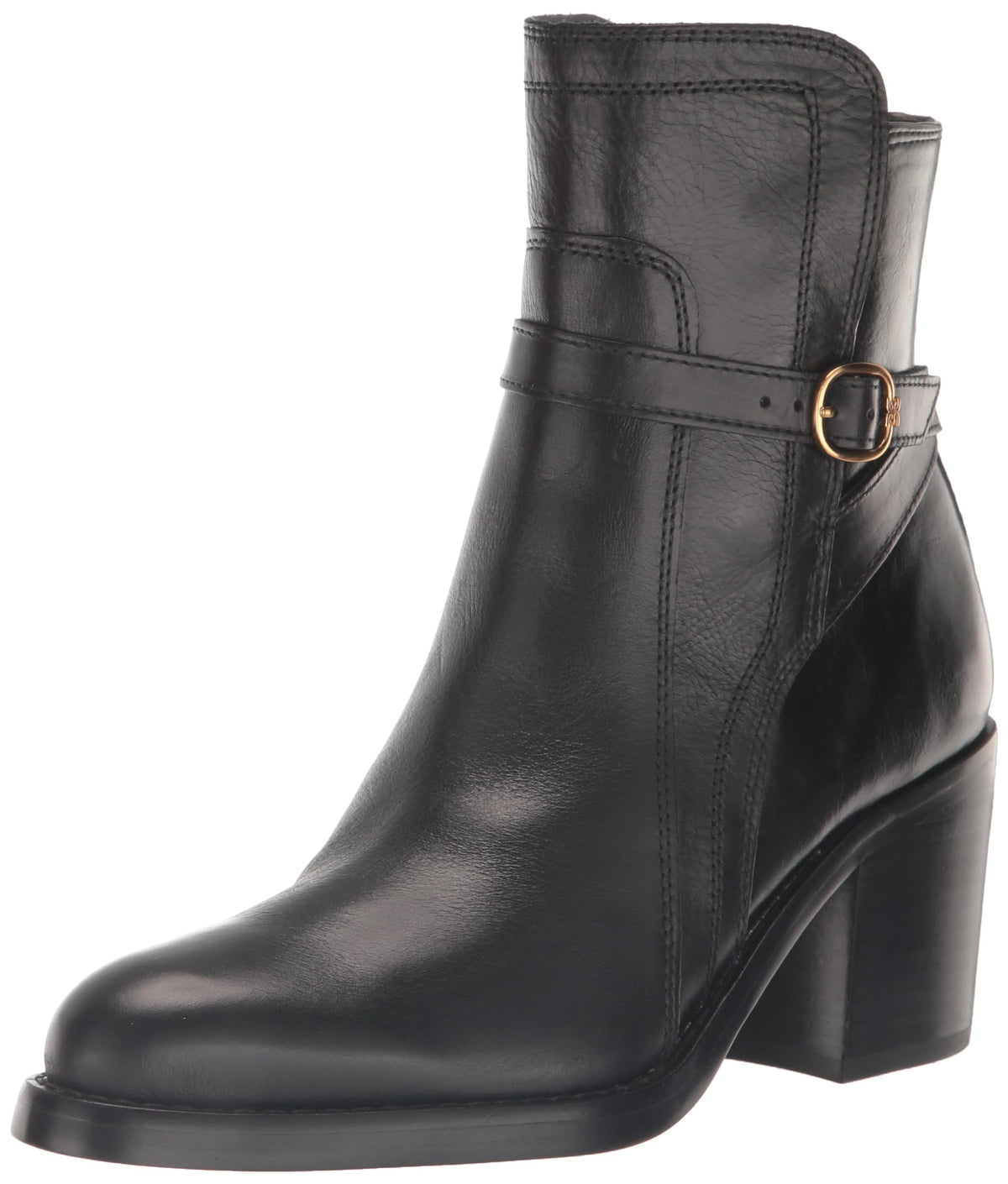 Sam Edelman Simona Fashion Boot Black Leather 7.5 Medium