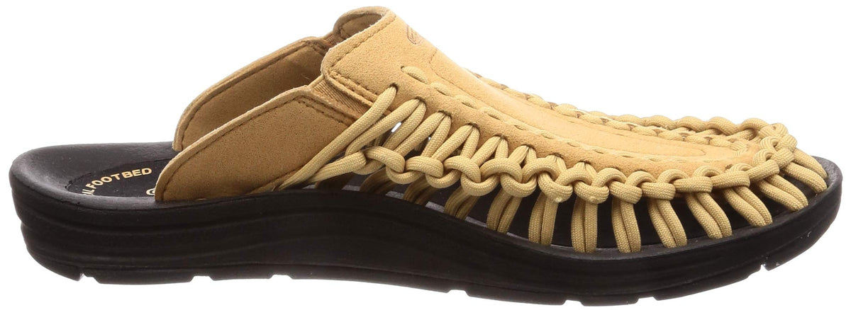 KEEN Uneek Slide Sandal - Women's Lark/Black, 6.5