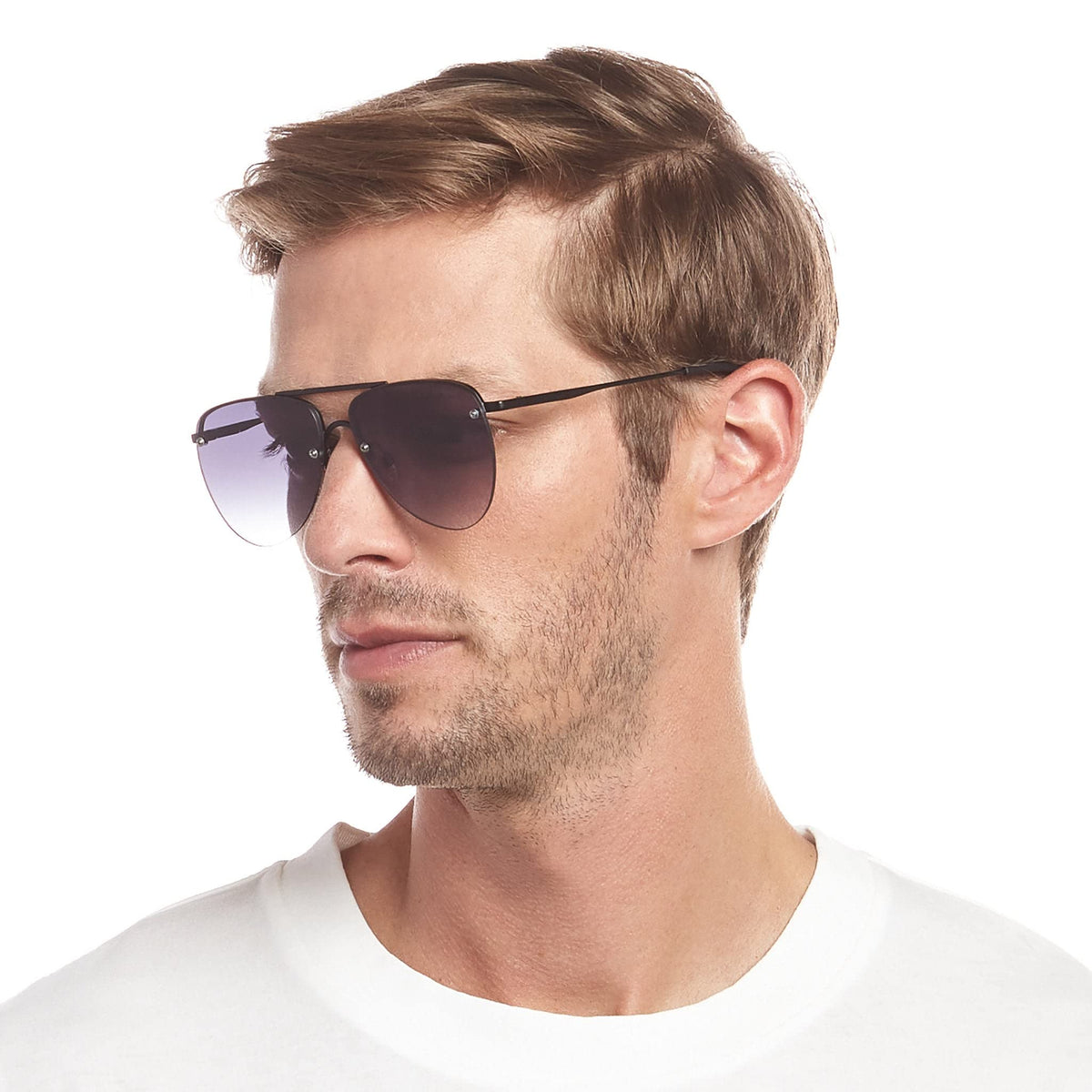 Le Specs Women's The Prince Sunglasses, Matte Black, One Size