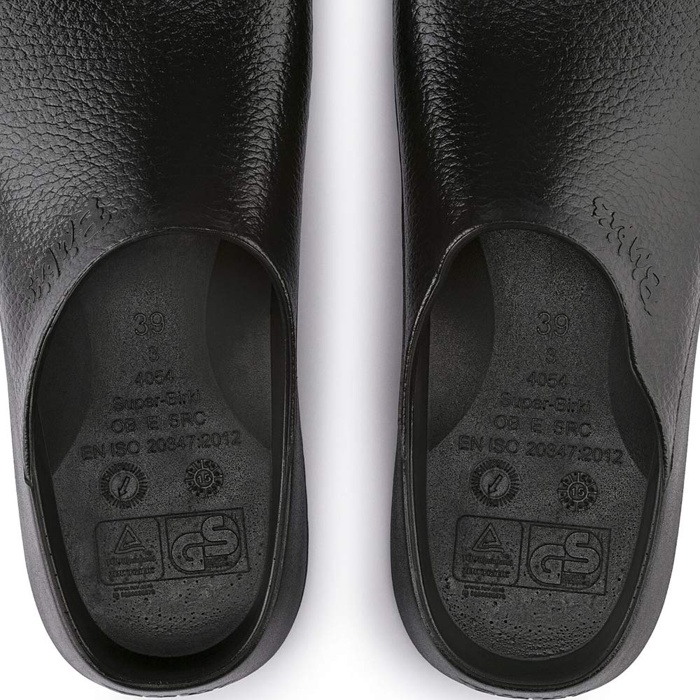 Birkenstock Unisex Clogs Super-Birki 8-8.5 Black