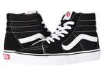 Vans Sk8-Hi Unisex Casual High-Top Skate Shoes Black/White/Black
