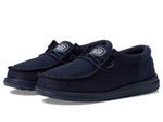 Hey Dude Boy's Wally Funk Mono Slip-On Casual Shoes (Little Kid/Big Kid) Navy 2 Little Kid M