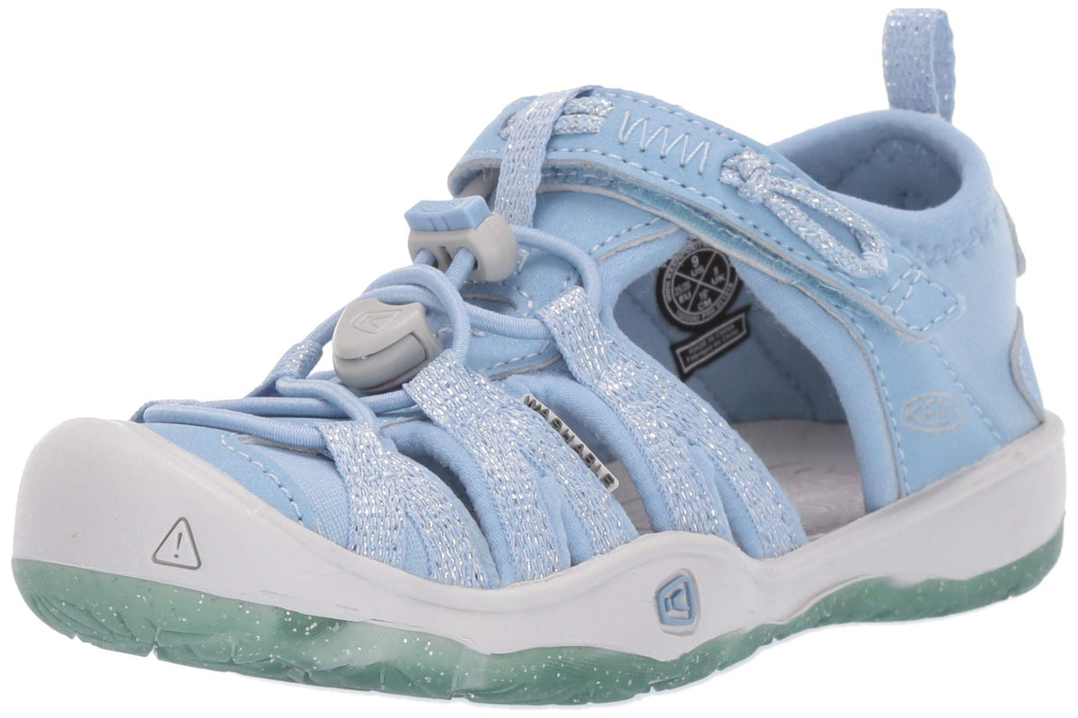 Keen Moxie Sandal Childrens (13 M US Little Kid, Powder Blue/Vapor)