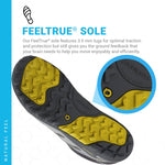 Xero Shoes Men's Mesa Trail Barefoot Waterproof Trail Runner, Steel, 11