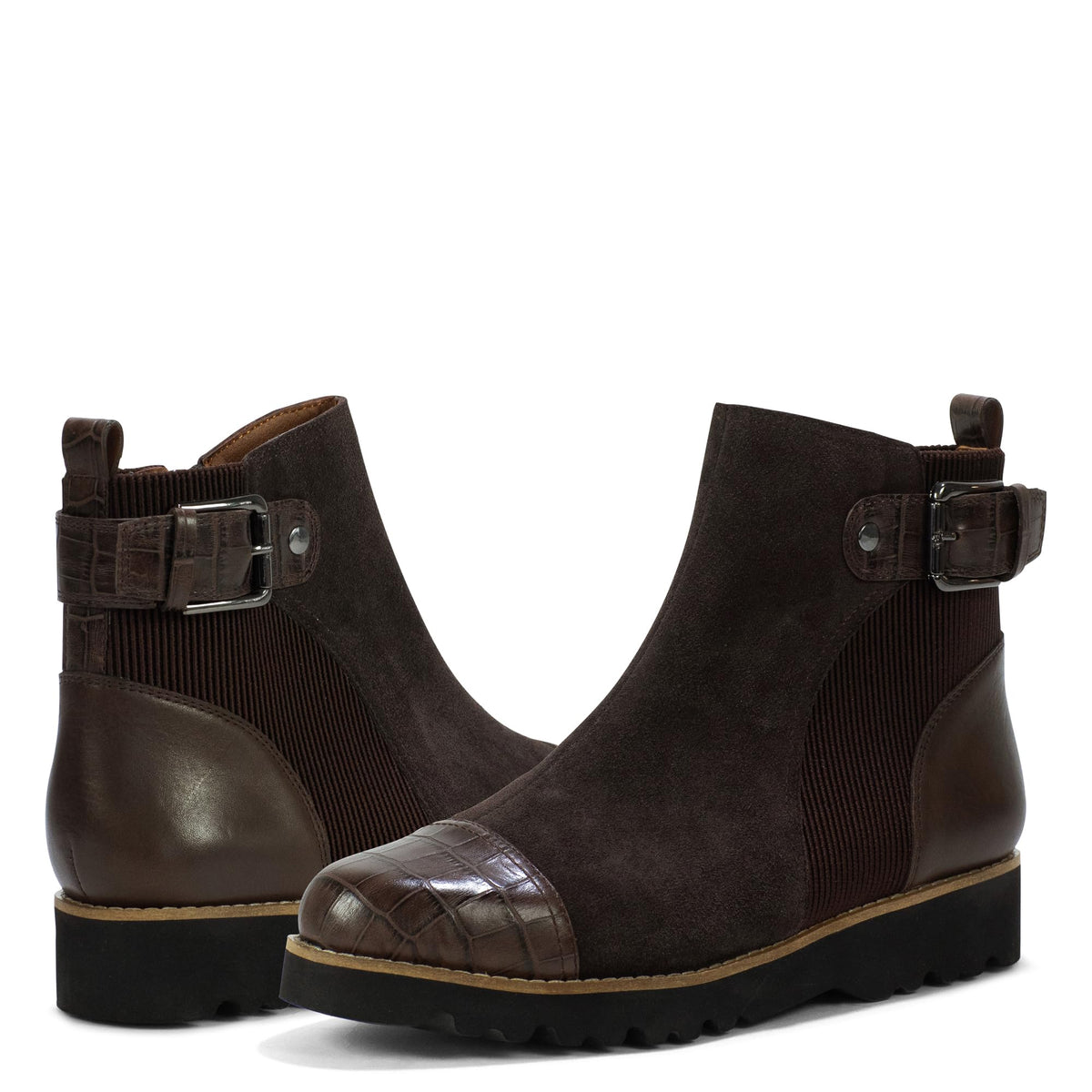 Donald Pliner Women's Cally Calf Suede Fashion Boot, Dark Brown, 10