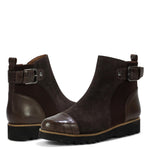 Donald Pliner Women's Cally Calf Suede Fashion Boot, Dark Brown, 10