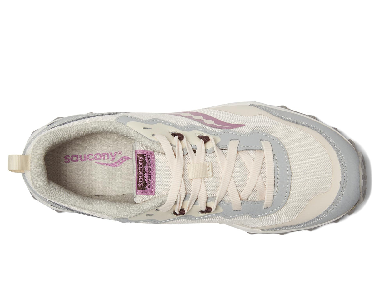 Saucony® Kids Peregrine Shield KDZ Sneakers for Toddlers – Water Repellent Mesh Fabric – Rubber Outsole Orchid 6.5 Big Kid M