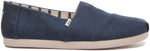 TOMS Mens Alpargata Slip On Casual Shoes - Blue - Size 12 D