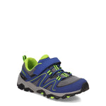 Merrell Trail Quest Hiking Sneaker, Blue/Green, 4.5 Wide US Unisex Big_Kid
