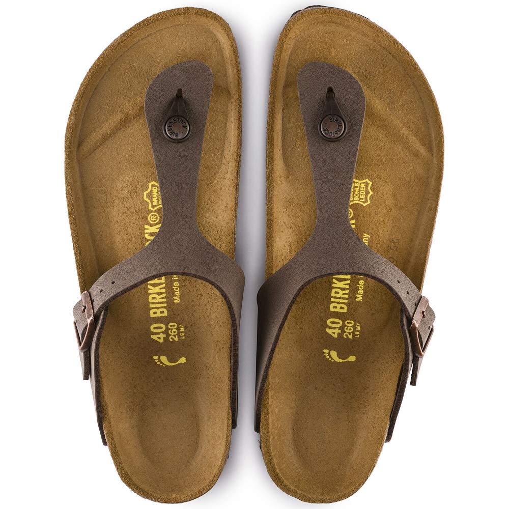 Birkenstock Gizeh Birko-Flor Mocca Sandal - 9N / 7N