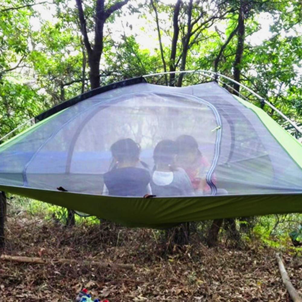 Uboway Triangle Hanging Tree Tent Double Hammock for Camping, Hiking, Backpacking, Climbing