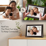 NexFoto 11 Inch Smart 32GB Digital Picture Frame 1080P, Wi-Fi Photo Frame with IPS Touch Screen, Motion Sensor, Easy Setup to Share Photos or Videos via App Email Instantly, Gift for Grandparents