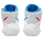 ASICS Men's Snapdown 3 Wrestling Shoes, 5.5, White/Classic RED