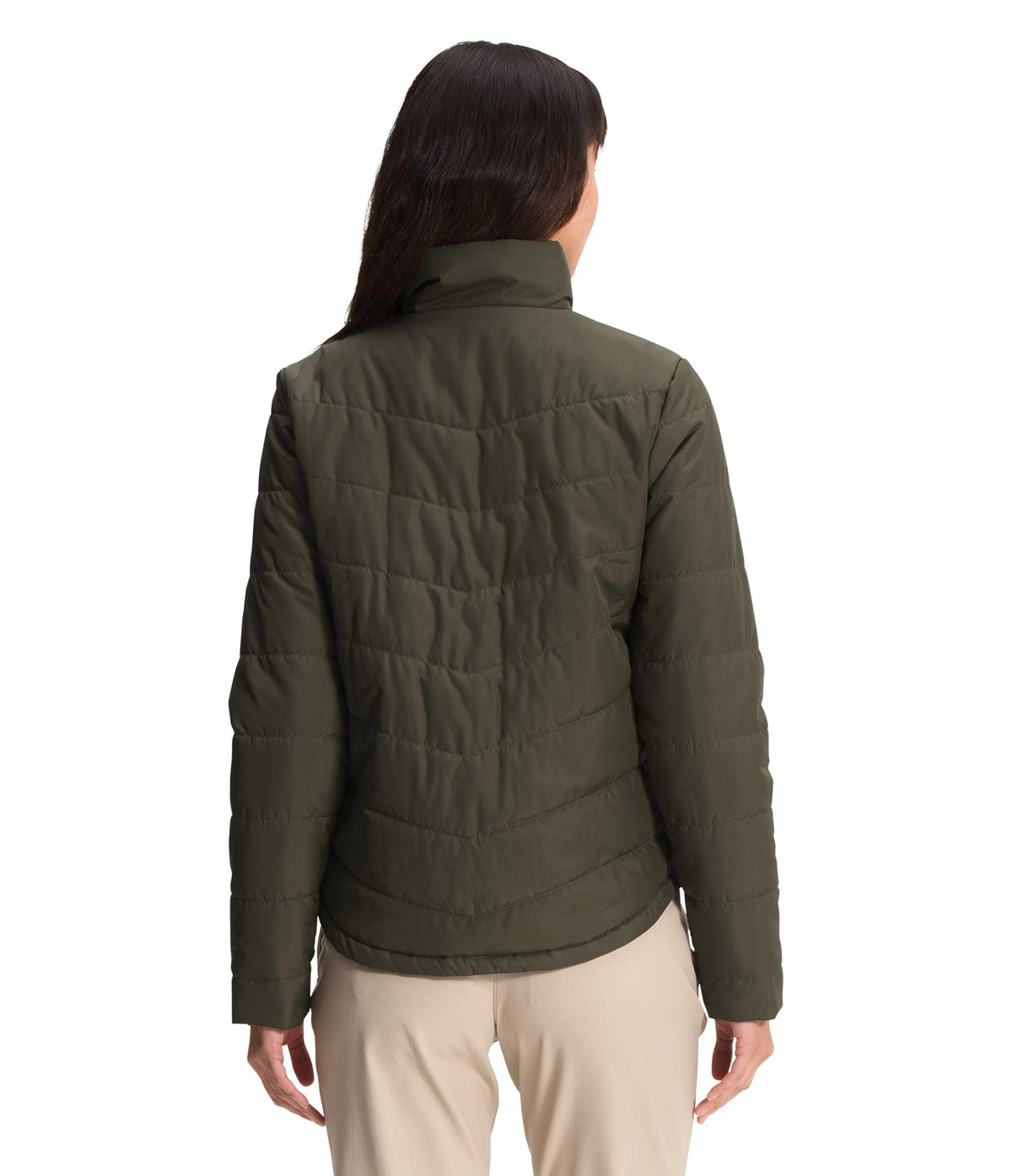 THE NORTH FACE Women's Tamburello Insulated Jacket (Standard and Plus Size), New Taupe Green, Large