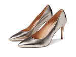 Coach Skyler Metallic Leather Pump Champagne 9 B (M)