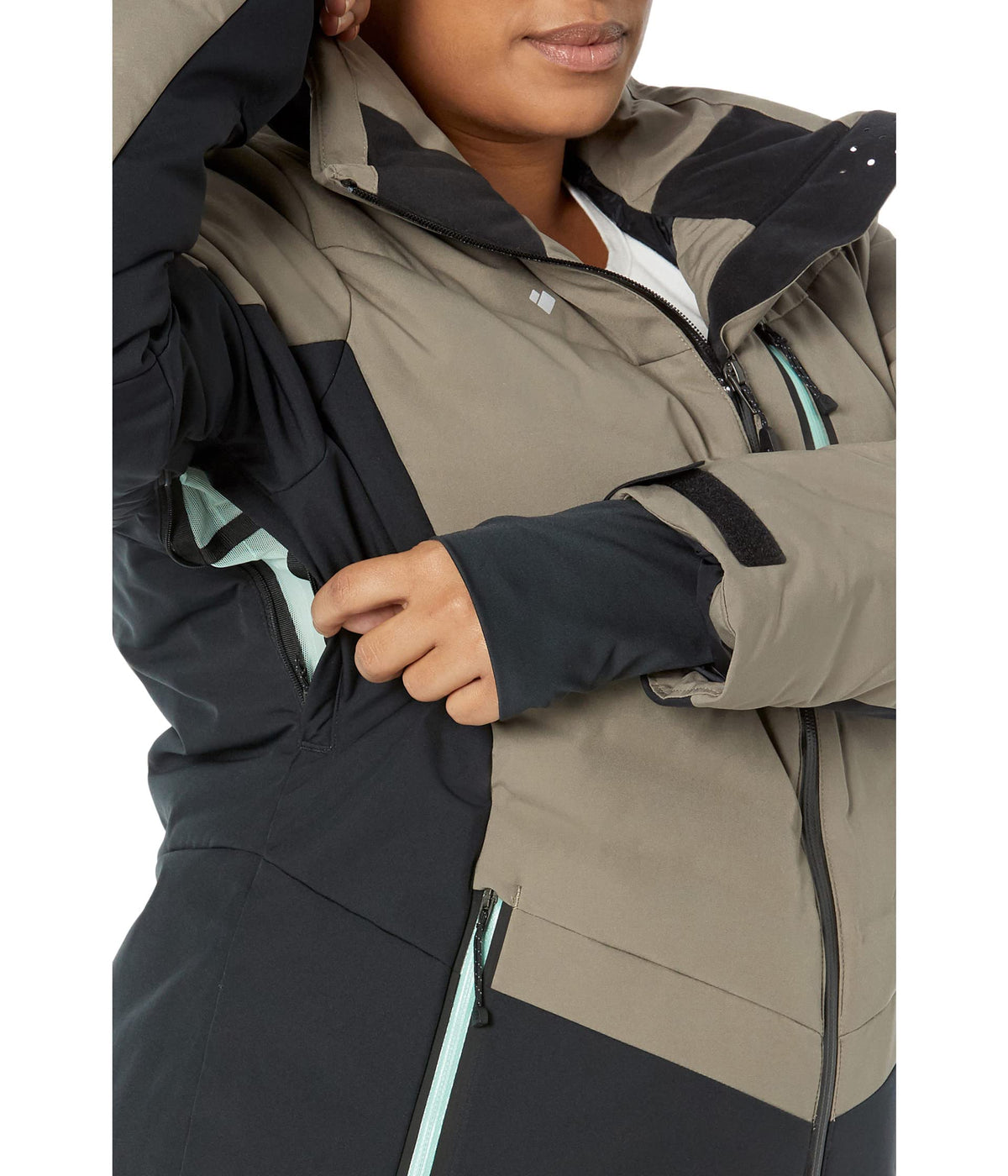 Obermeyer Cosima Down Jacket For Women - Removable Hooded Construction With Front Zipper Closure, Chic and Warm Jacket Prophecy 6 One Size