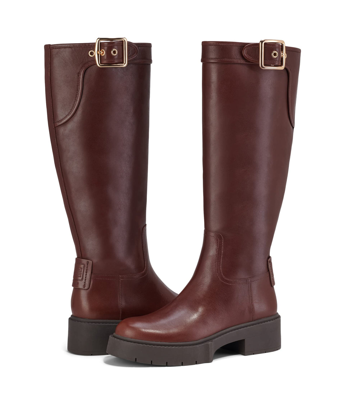 Coach Lilli Leather Boot Walnut 6.5 B (M)