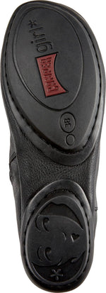 Camper Women's Zip Bootie Mid Calf Boot, Black 002, 9