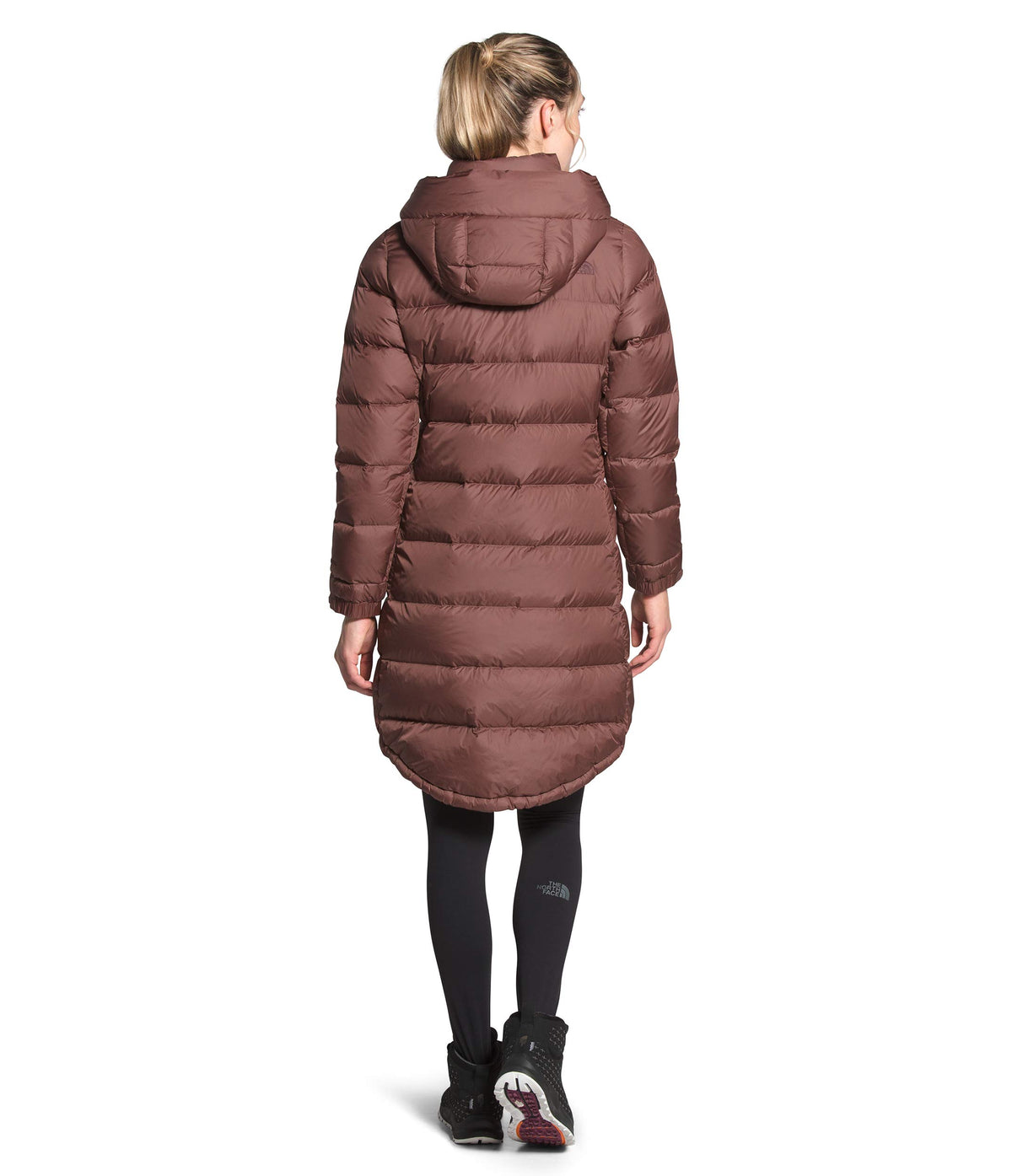 THE NORTH FACE Women's Metropolis Insulated Parka III - Long Winter Coat, Marron Purple, L