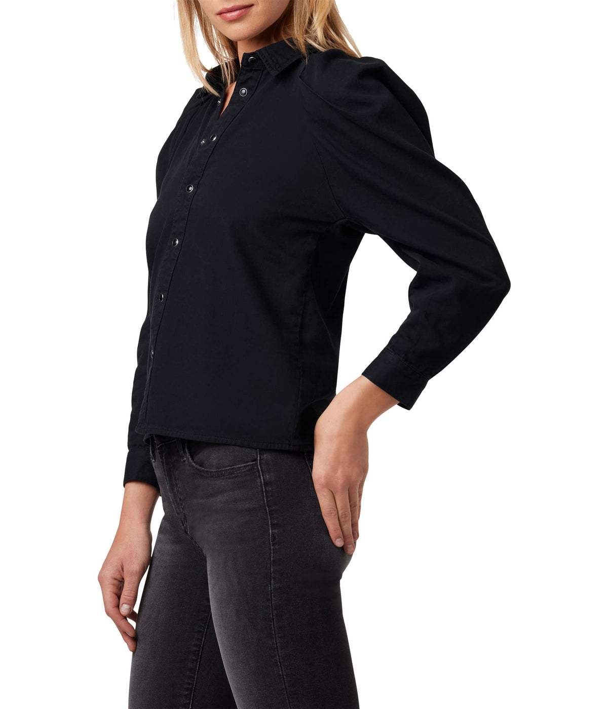 Joe's Jeans The Brody Pleat Sleeve Shirt Changes MD