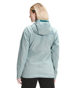 THE NORTH FACE Women's Shelbe Raschel Fleece Hooded Jacket (Standard and Plus Size), Silver Blue Heather, Medium