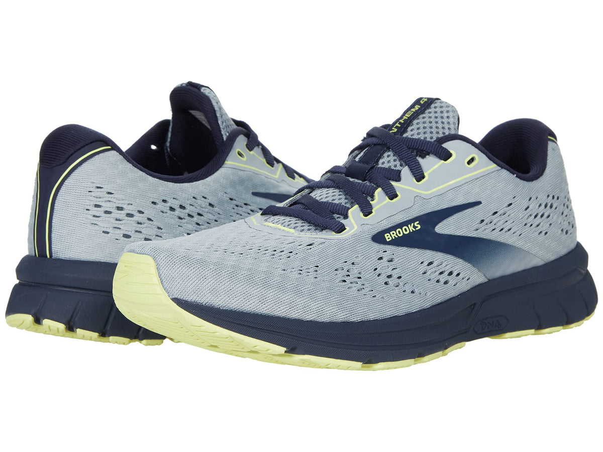 Brooks Anthem 4 Quarry/Navy/Sunny Lime 12.5 D (M)