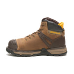 Caterpillar Excavator Superlite Waterproof Soft Toe Work Boot Men Dark Beige