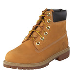 Timberland Kids' 6" Premium Waterproof-K, Wheat Nubuck, 2.5 M US Little Kid