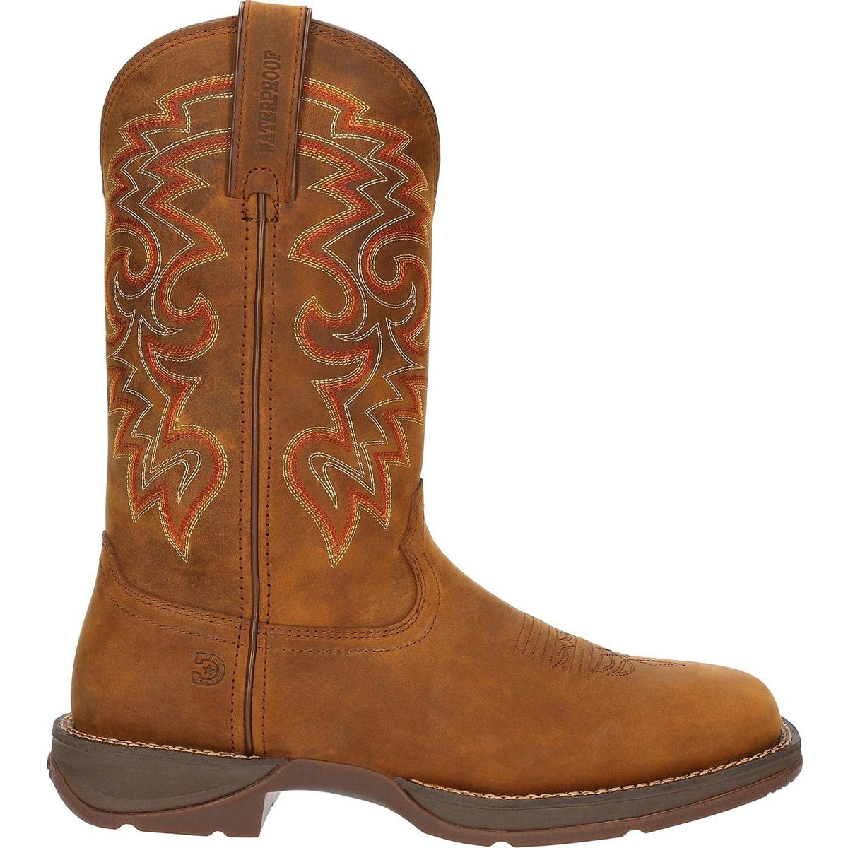 Durango Men's Rebel Western Boot, Brown, 8 Wide