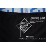 JINSHI Mens Design Long Leg Boxer Briefs Underwear Multipack XX-Large 942m07 3-pack