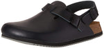 Birkenstock Men's Clogs, Black, US:7.5