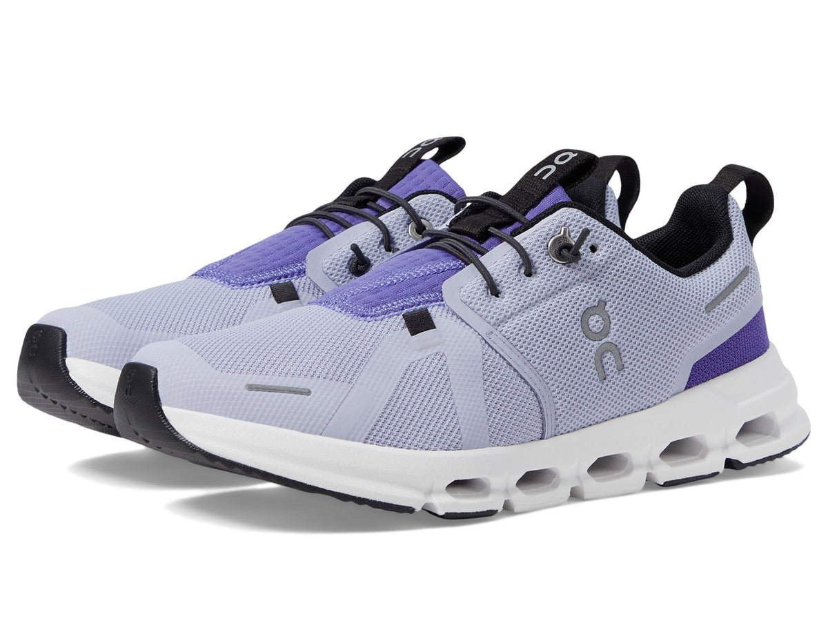 On Kids Cloud Sky (Big Sneaker, Nimbus/Blueberry, 4 US Unisex