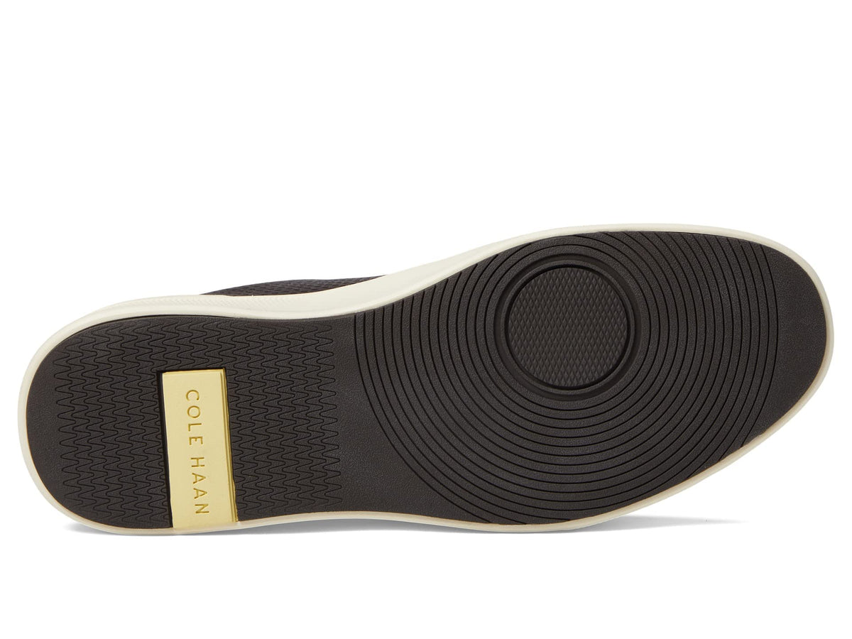 Cole Haan Grandpro Crew Laser Dark Chocolate/Ivory/Syrah 7 W - Wide