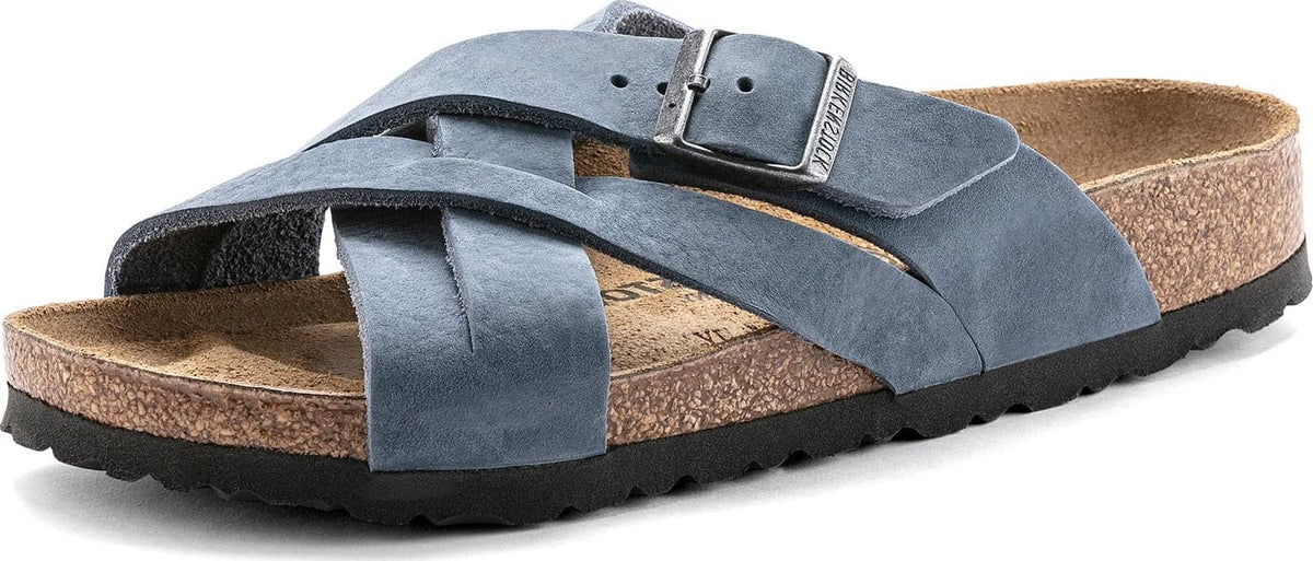 Birkenstock Lugano Dusty Blue Oiled Leather EU 37 (US Women's 6-6.5) Regular