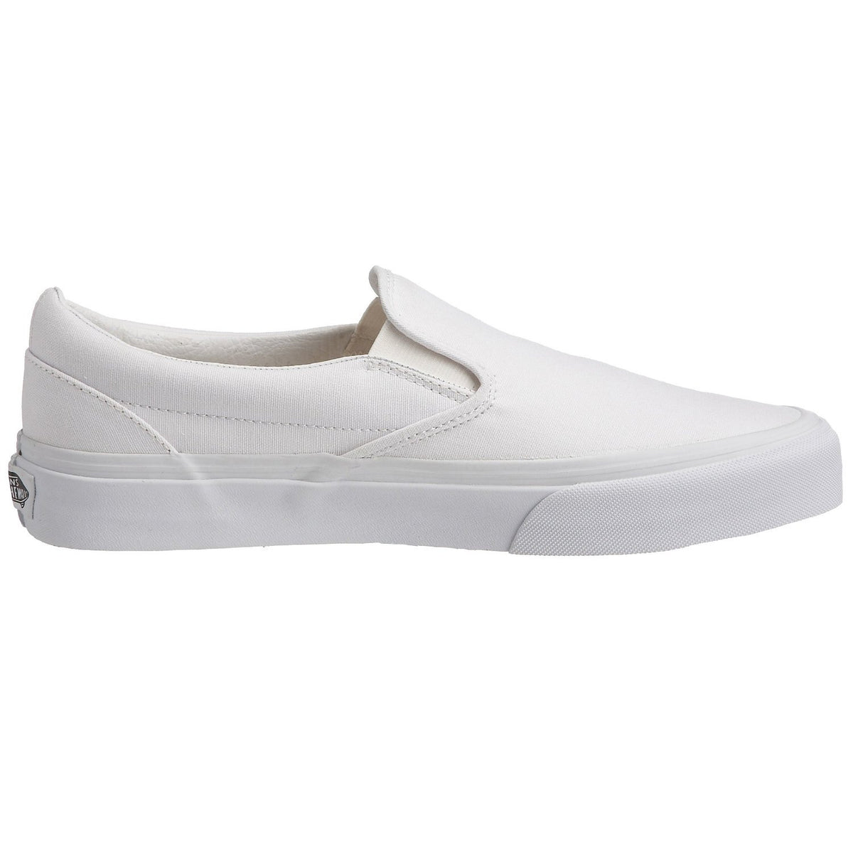 Vans - Unisex Adult Classic Slip-On Shoes in True White, 6 D(M) US Mens / 7.5 B(M) US Womens, True White