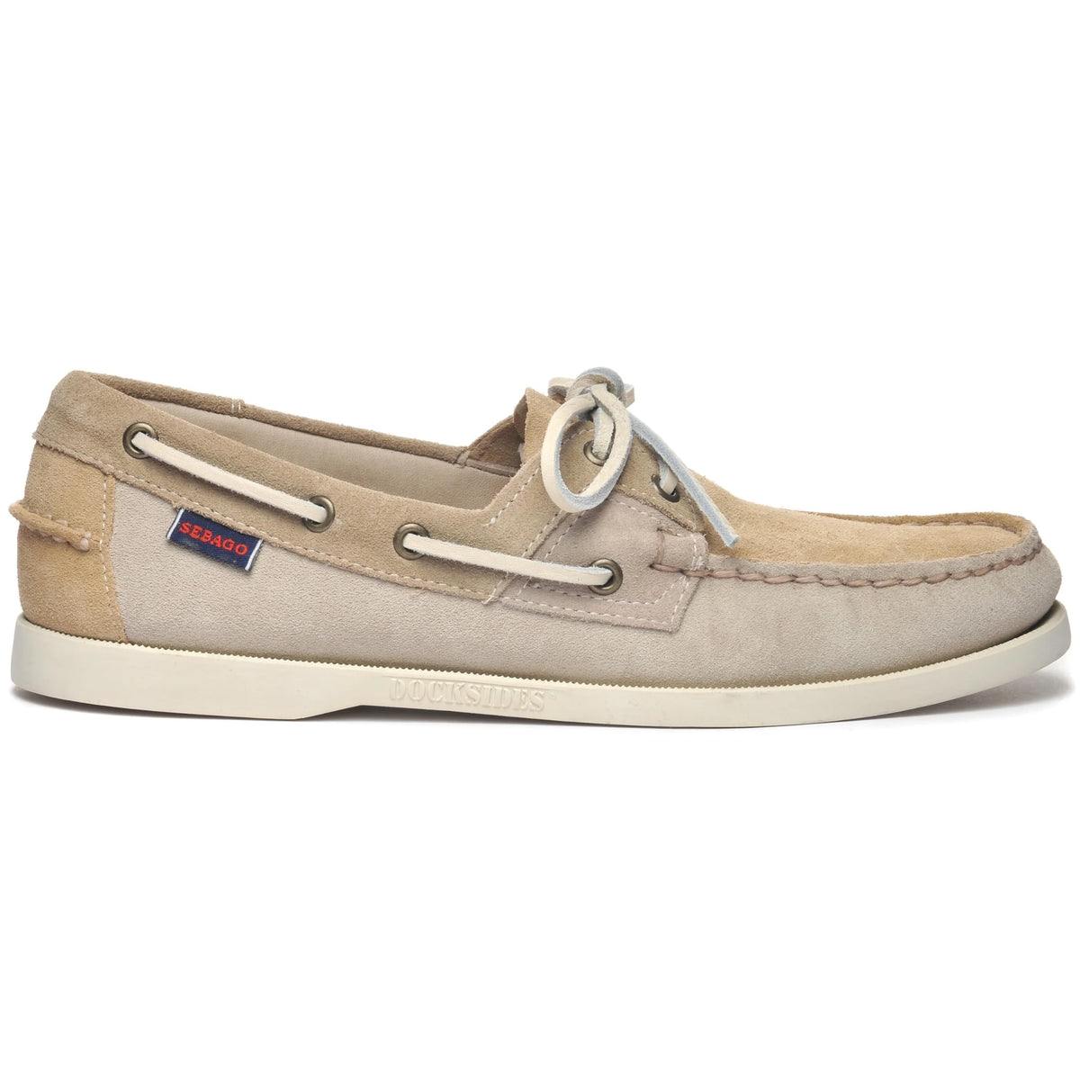 Sebago Men's Ross Island Jib Shadow Shoes, Taupe/Sand/Cornstalk - 8.5 Regular