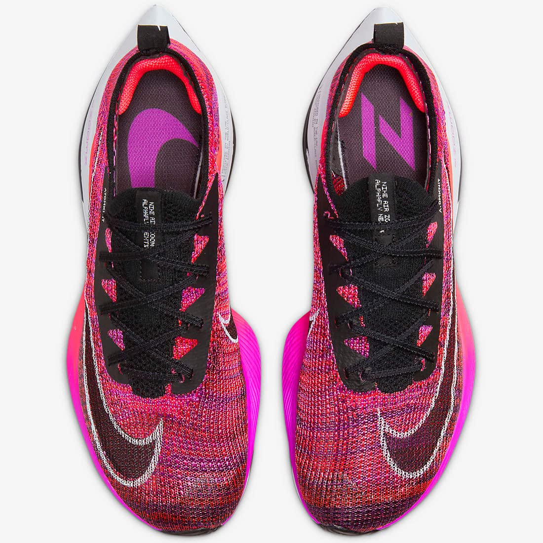 Nike Women's Air Zoom Alphafly Next% Flyknit (Hyper Violet/Black) US Size 10.5