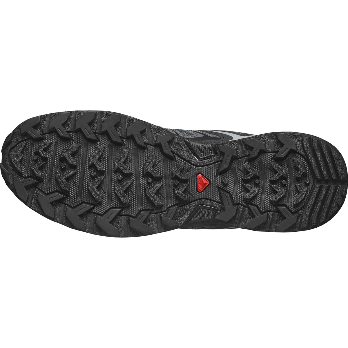 Salomon Men's X ULTRA PIONEER Hiking Shoes for Men, Black / Ebony / Blue Ashes, 12.5