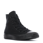 Converse Chuck Taylor All HI TOP Star/Black Monochrome/Size Run AS1/Sz-3.5