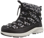 KEEN Women's Uneek SNK 2 Waterproof Chukka Boot, Animal Print/Silver Birch, 8