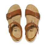 Birkenstock Papillio Soley Wedge Sandals (Embossed Burnt Orange, US Footwear Size System, Adult, Women, Numeric Range, Narrow, 6, 6.5)