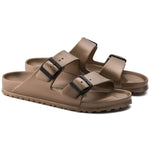 Birkenstock Men's Arizona EVA Slides, Copper, Brown, 12 Medium US