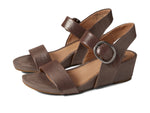 Sofft Women's Vaya Wedge Sandal 8.5 Taupe Metallic