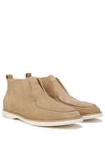 Vince Mens Carlton Chukka Ankle Boot Sandtrail Beige Leather 9.5 M