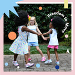 TSUKIHOSHI 3537 GLITZ Strap-Closure Machine-Washable Child Sneaker Shoe with Wide Toe Box and Slip-Resistant, Non-Marking Outsole - For Toddlers and Little Kids, Ages 1-8 Little Kid (4-8 Years) 11 Little Kid Mint/Lavender