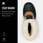 SOREL Women's Snow Angel Boot - Rootbeer - 8