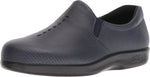 SAS Viva Slip-On Comfort Loafer - Shoes for Women - Leather Uppers - Cushioned Collar - Breathable Linings Blueberry 9.5 M - Medium (B)