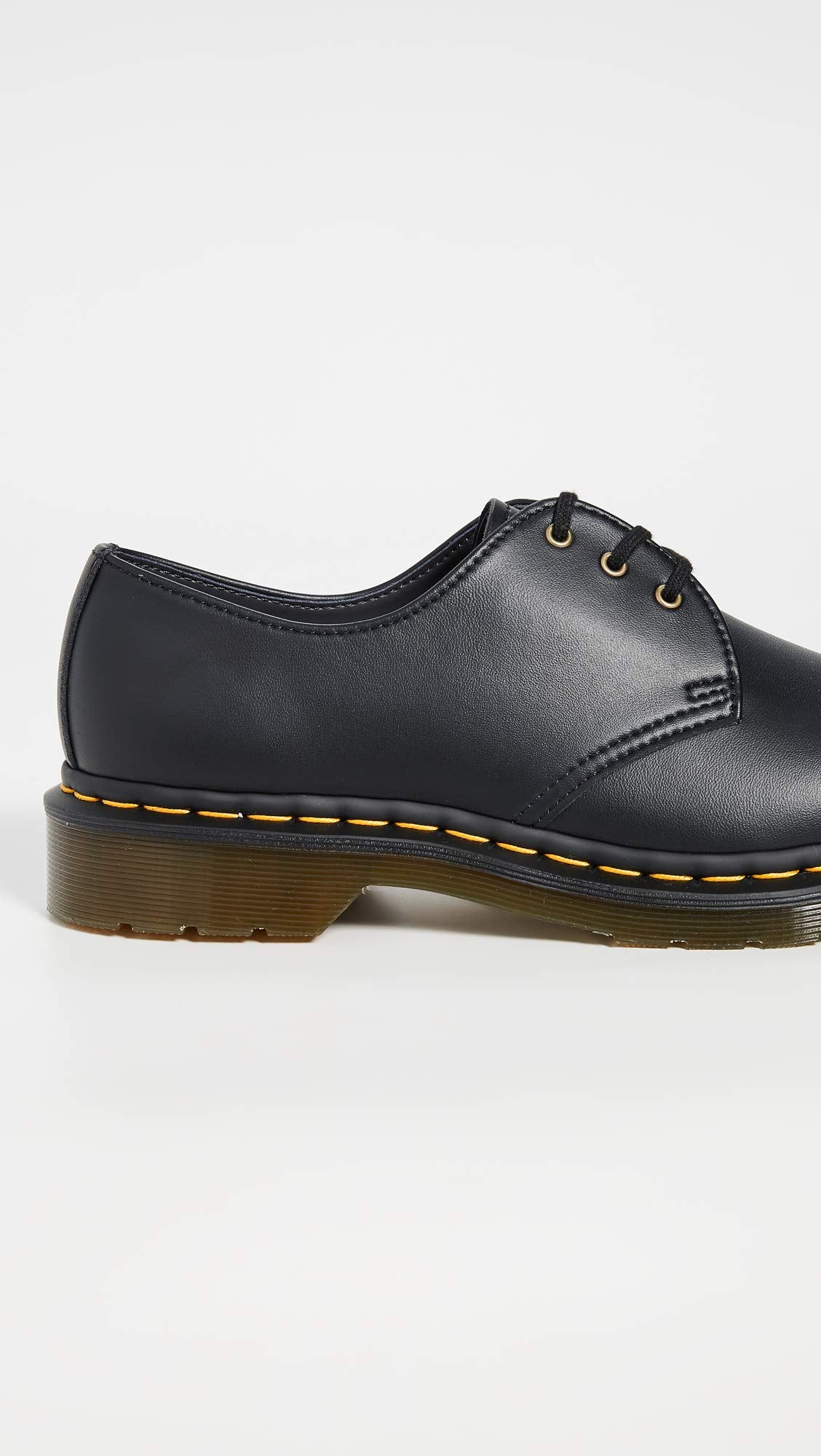 Dr. Martens Unisex Vegan 1461 Oxford Shoe, Black Felix Rub Off, 8 Women/7 Men